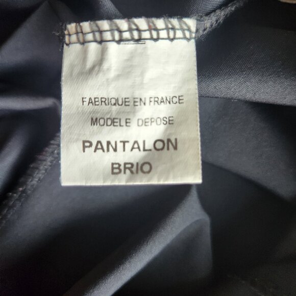 Deca De Vous A Nous Made in France Jersey Lagenlook Cropped Pant Elastic Waist - Picture 7 of 13